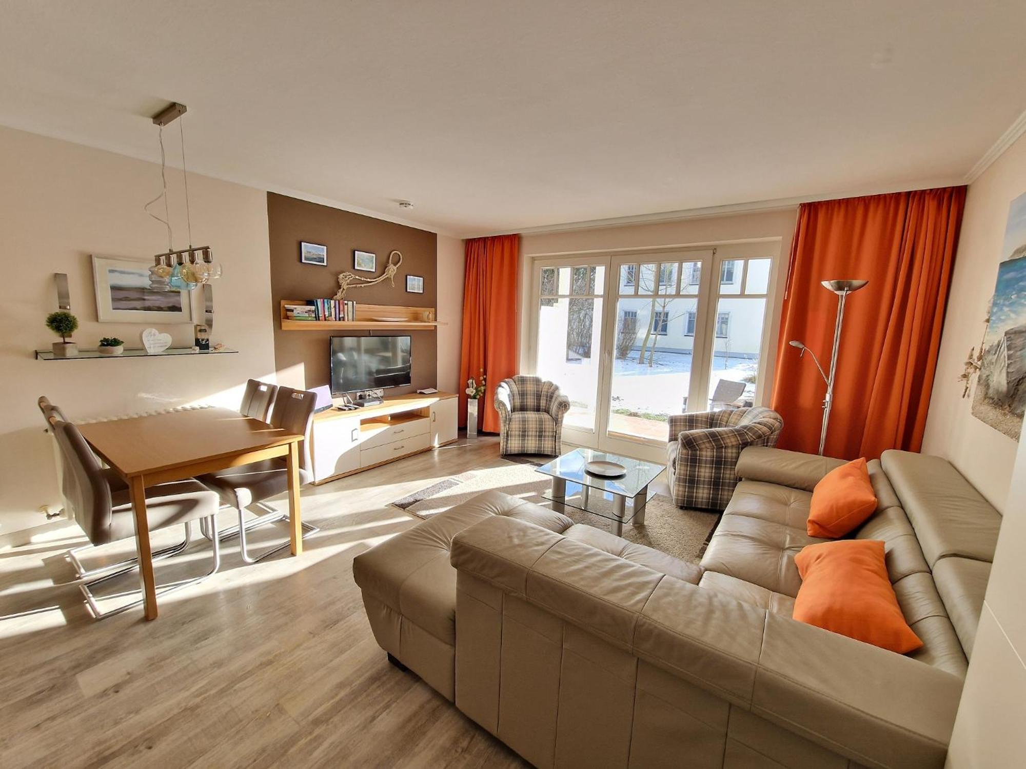 Duenenpark Binz - Komfort Ferienwohnung Mit 1 Schlafzimmer Und Terrasse Im Erdgeschoss 220 外观 照片